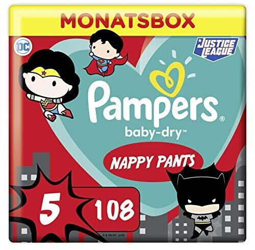 Pampers Baby Dry Pants Gr. 5 (12-17 kg) 108 St.