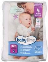 Rewe Babytime Premium Windeln Größe 4 maxi 50 St.