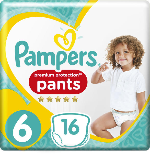 Pampers Premium Protection Pants Gr. 6 (15+ kg) 16 St.