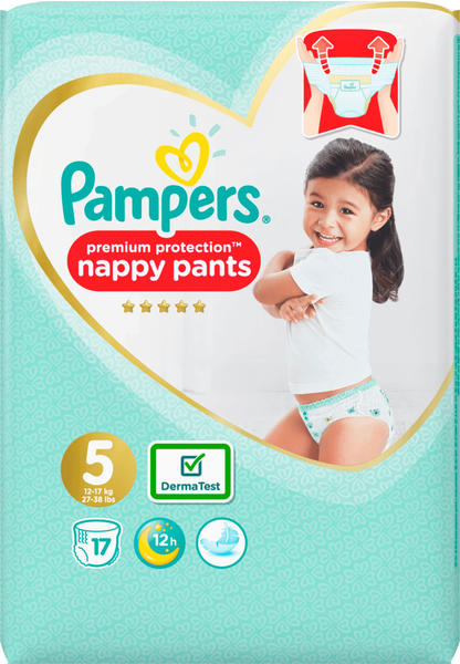Pampers Premium Protection Pants Gr. 5 (12-17 kg) 17 St.