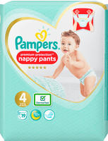Pampers Premium Protection Pants Gr.4 Maxi 9-15kg Single Pack Windeln (Gr. 4, 19