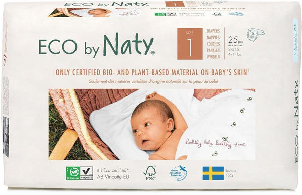 Naty Eco Size 1 (2-5 kg)