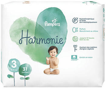 Pampers Harmonie Gr. 3 (6-10 kg) 31 St.