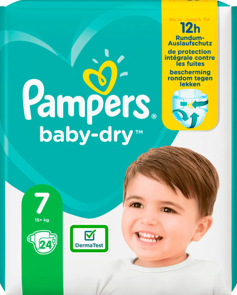 Pampers Baby Dry Gr. 7 (15+ kg) 24 St.