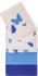 Makian Mullwindeln (80 x 80 cm) 4er Pack schmetterling blau