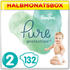Pampers Pure Protection Gr. 2 (4-8 kg) 132 Stk.