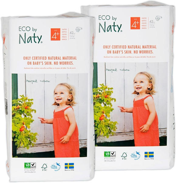 Naty Eco Size 4+ (9-20 kg) 84 St