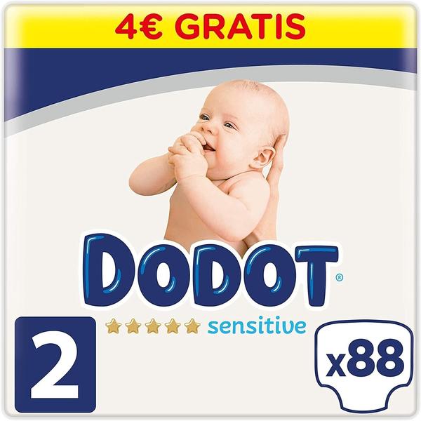 Dodot Sensitive Size 2 (4-8 kg) 92 pcs