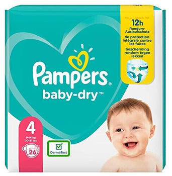 Pampers Baby Dry Gr. 4 (9-14 kg) 26 St.