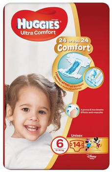 Huggies Ultra Comfort Comfort 6 (15-30 kg) 14 pcs