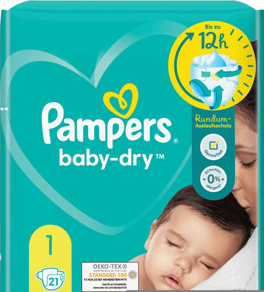 Pampers Baby Dry Gr. 1 (2-5 kg) 21 St.