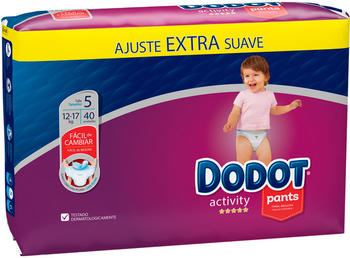 Dodot Activity Pants Size 5 (12-17 kg) 40 pcs.