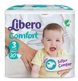 Libero Comfort Size 3 (5-9 kg) 30 pcs.