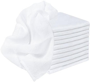 NatureMark 10er Pack Mullwindeln 70x70 cm weiß