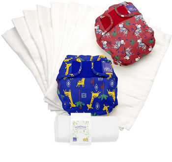 Bambino Mio mioduo Stoffwindel Set Gr.2 safari party a