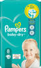 Pampers Windeln Baby Dry Gr.8 Extra Large (17+ kg) (18 St), Grundpreis: &euro;...