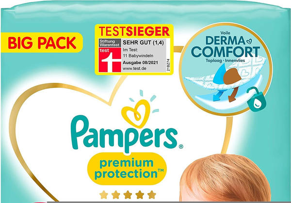 Pampers Premium Protection Gr. 4 (9-14 kg) 58 St.