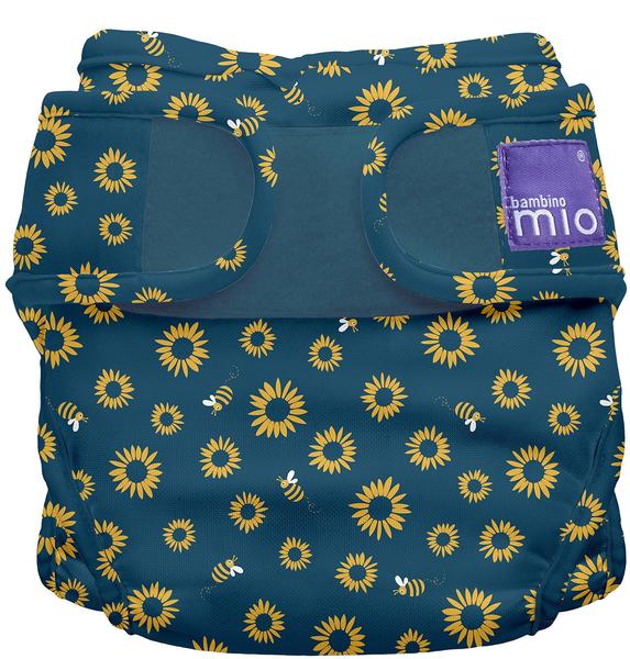 Bambino Mio mioduo diaper covers Size 2 sun flowers