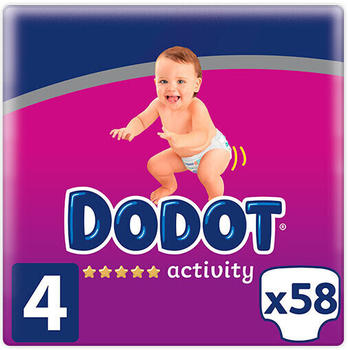 Dodot Activity size 4 (9 - 14 kg) 58 pcs.