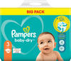Pampers Windeln Baby Dry Gr. 3 Midi (6-10kg), Big Pack (68 St), Grundpreis:...