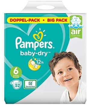 Pampers Baby Dry Gr. 6 (13-18 kg) 52 St.