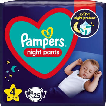 Pampers Night Pants Size 4 (9-15 kg) 25 St.