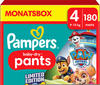 Pampers Baby Dry Pants Gr.4 Maxi 9-15kg Monatsbox Paw Patrol