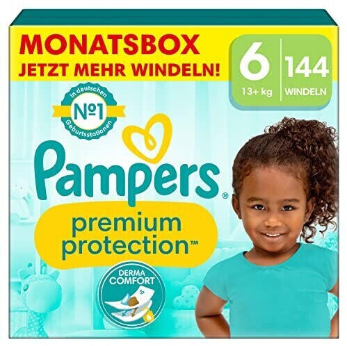 Pampers Premium Protection Gr. 6 (13+ kg) 144 St.
