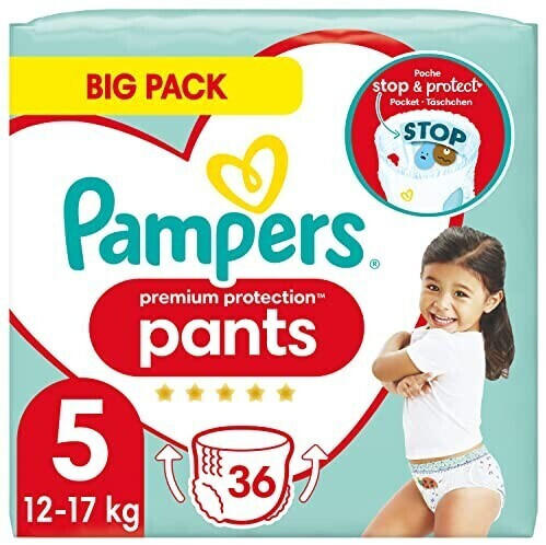 Pampers Premium Protection Pants Gr. 5 (12-17 kg) 36 St.