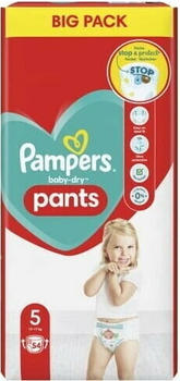 Pampers Baby Dry Pants Gr. 5 (12-17 kg) 54 St.