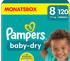 Pampers Baby Dry Gr. 8 (17+ kg) 120 St.