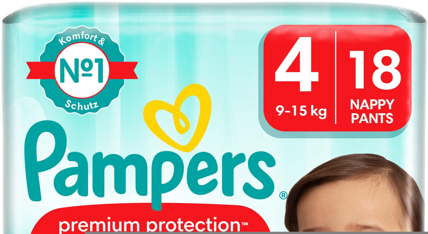 Pampers Premium Protection Pants Couches - Taille 4 (9-15 kg) - 19
