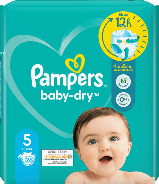 Pampers Baby Dry Gr. 5 (11-16kg) 26 St.