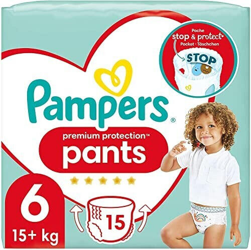 Pampers Premium Protection Pants Gr. 6 (15+ kg) 15 St.