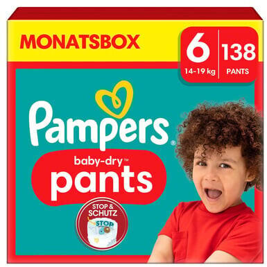 Pampers Baby Dry Pants Gr. 6 (14-19kg) 138 St.