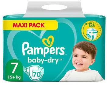 Pampers Baby Dry Gr. 7 (15+ kg) 70 St.