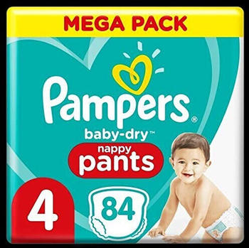 Pampers Baby Dry Pants Gr. 4 (9-15 kg) 84 St.