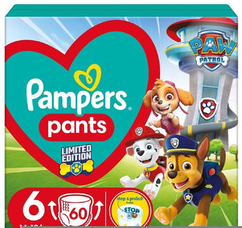 Pampers Baby Dry Pants Gr. 6 (14-19kg) 60 St. Paw Patrol Limited Edition