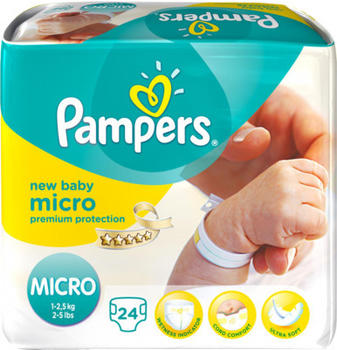 Pampers Progressi S. 0 Micro 1-2,5kg (24 pcs)