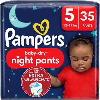 Pampers Baby Dry Night Pants Gr. 5 Junior (12-17 kg) 35 St.
