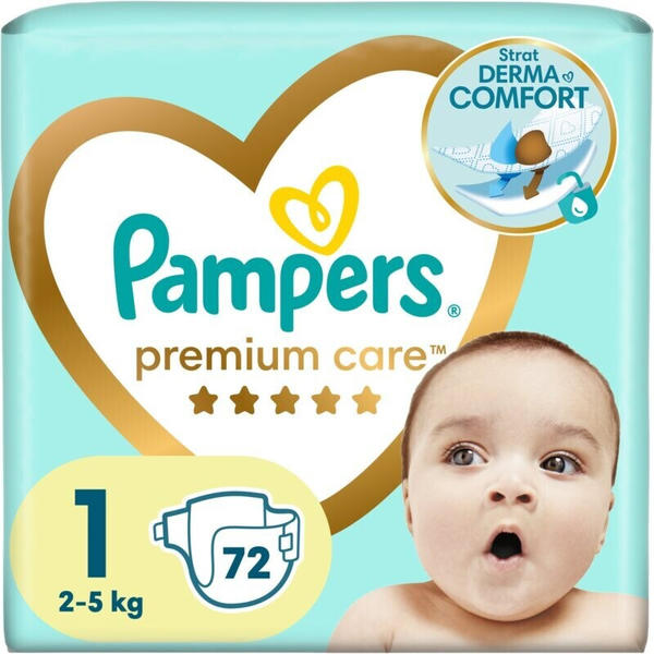 Pampers Premium Care Gr. 1 (2-5kg) 72 St.