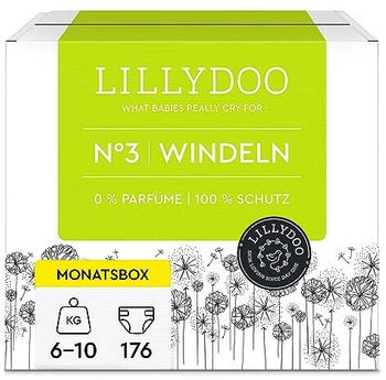 Lillydoo Windeln Gr. 3 (6-10 kg) 176 St.