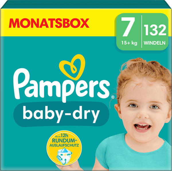 Pampers Baby Dry Gr. 7 (15+ kg) 132 St.