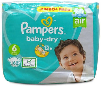 Pampers Baby Dry Gr. 6 (13-18 kg) 62 St.