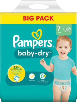 Pampers Baby Dry Gr. 7 (15+ kg) 50 St.