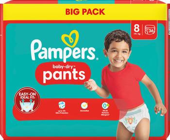 Pampers Baby Dry Pants Gr. 8 (+19kg) 36 St.