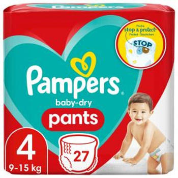 Pampers Baby Dry Pants Gr. 4 (9-15 kg) 27 St.