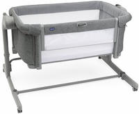 Chicco Beistellbett "Next2Me Magic Evo Dark Grey" mit Schaukelmodus; inklusive