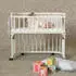 Babybay Verschlussgitter passend für Modell Maxi, Boxspring und Easy lackiert schiefergrau