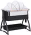 Fillikid Beistellbett Scandic grau melange